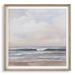 Haze - Framed Print - Light Gray