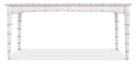 Charleston - Rectangle Dining Table With 1-20" Leaf - White