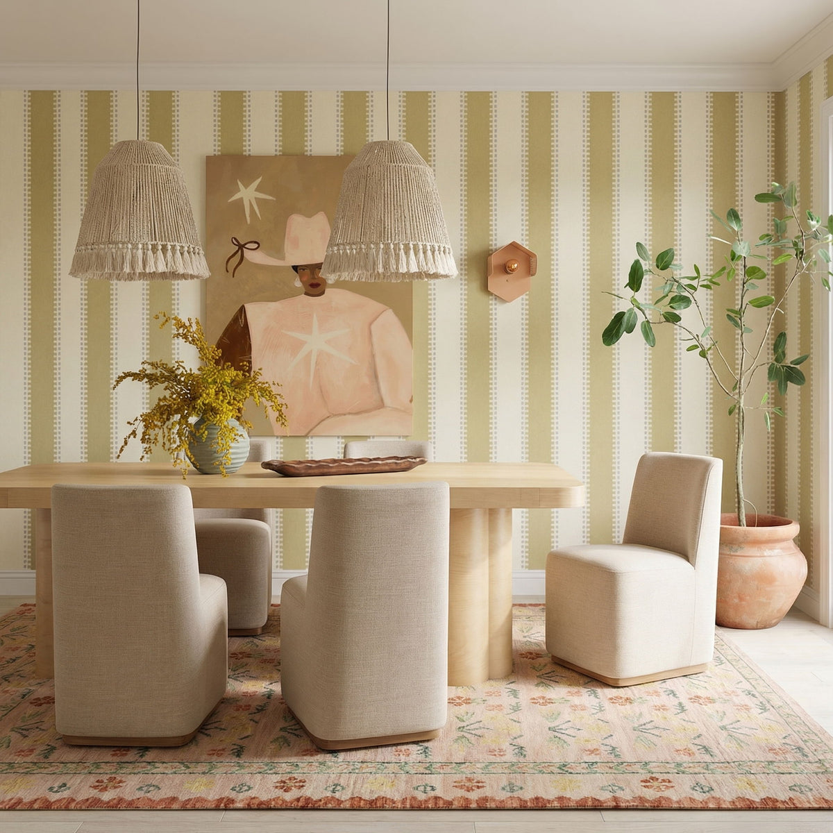 Melissa - Rolling Dining Chair