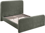 Fira - Chenille Fabric Upholstered Bed