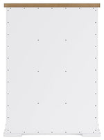 Ashbryn - Five Drawer Chest - White / Natural