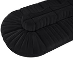 Rummi - Oval Velvet Performance Fabric Upholstered 8 Piece Modular Sectional