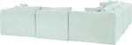 Shaggy - 5 Piece Modular Corner Sectional