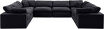 Comfy - 8 Piece Velvet Modular Sectional