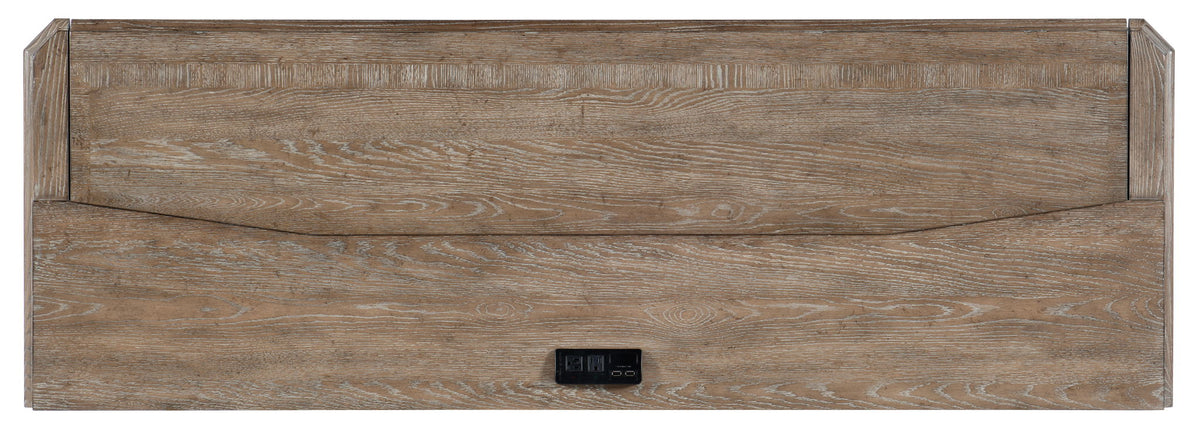 Work Your Way - Computer Credenza - Light Brown