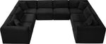 Shaggy - 8 Piece Modular U-Shaped Sectional