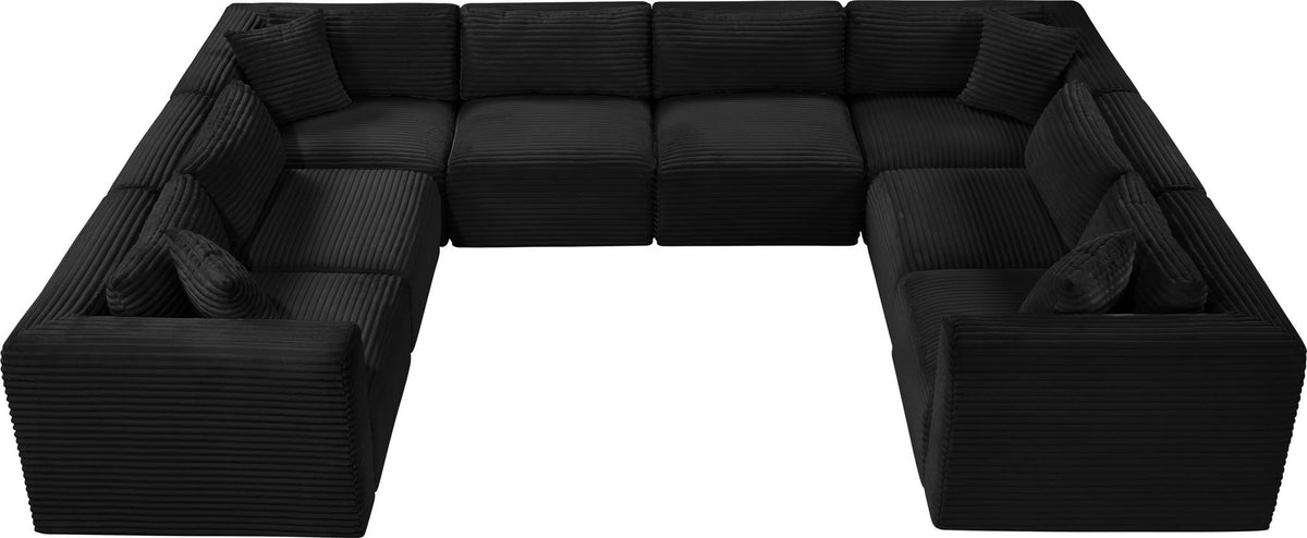 Shaggy - 8 Piece Modular U-Shaped Sectional