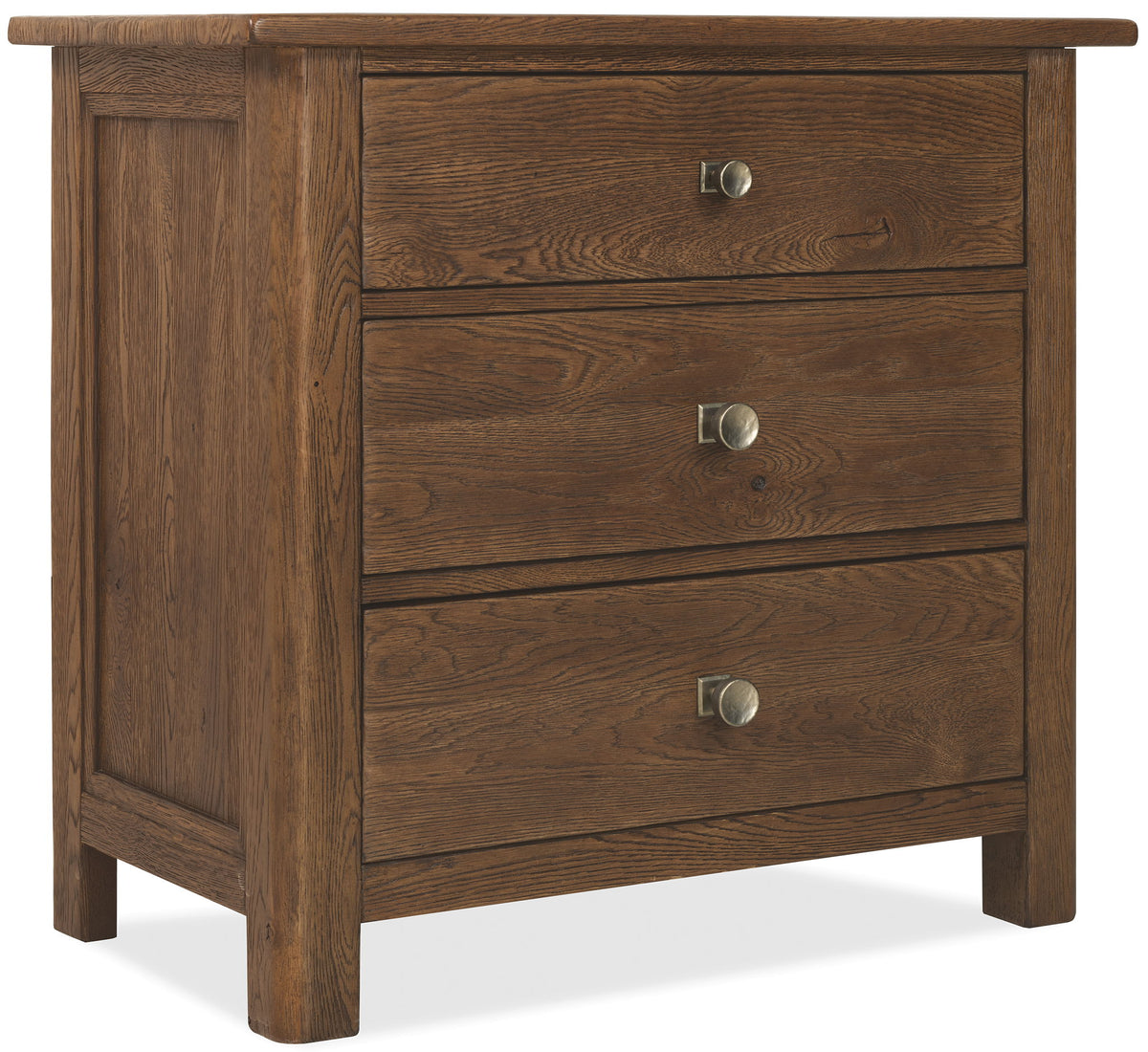 Driftwood - Three-Drawer Nightstand