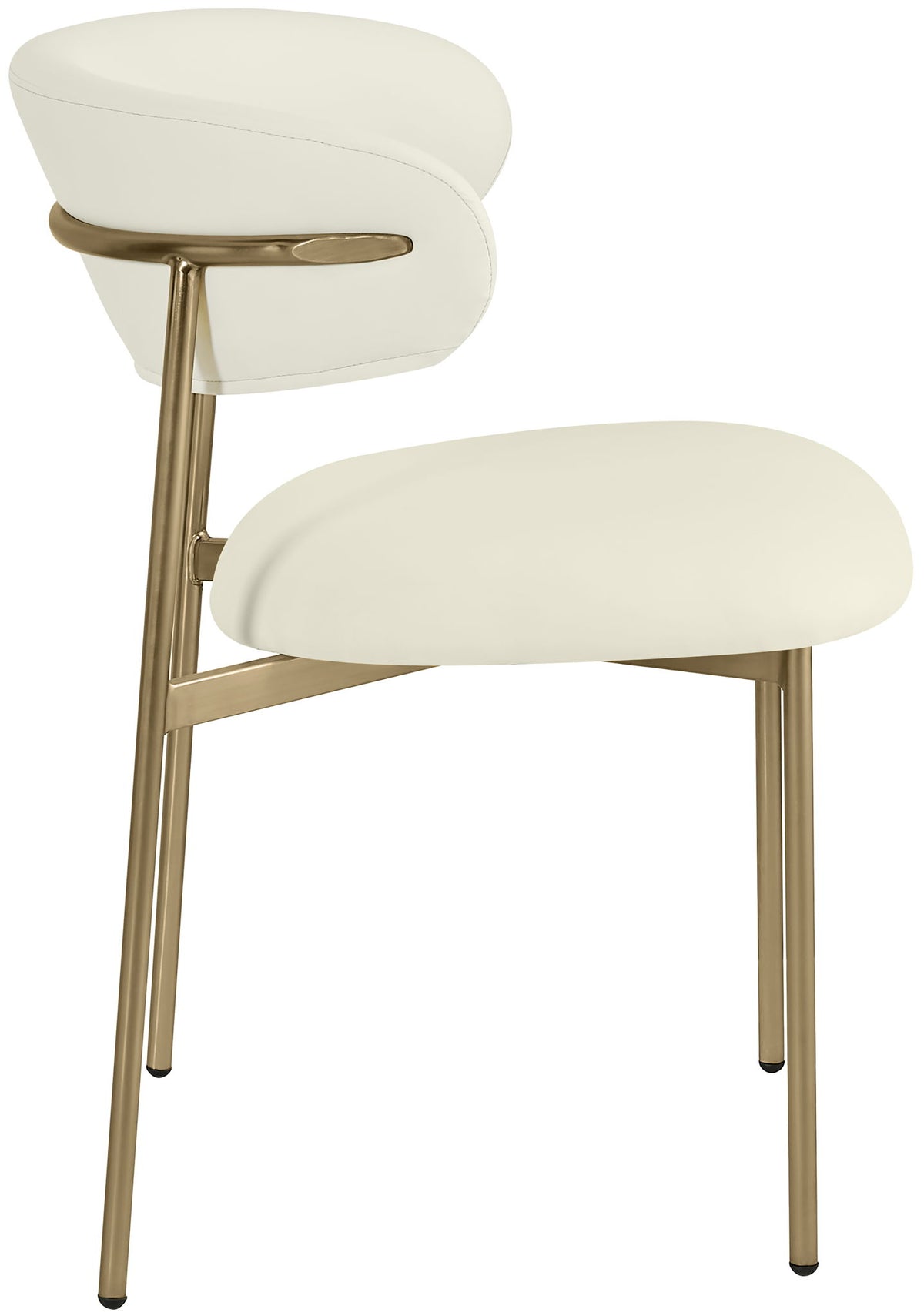 Lupita - Dining Chair With Brushed Gold Legs (Set of 2)