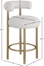 Bordeaux - Stool (Set of 2)
