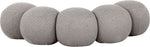 Apollo - Boucle Fabric Bench