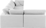 Comfy - 5 Piece Linen Modular Sectional