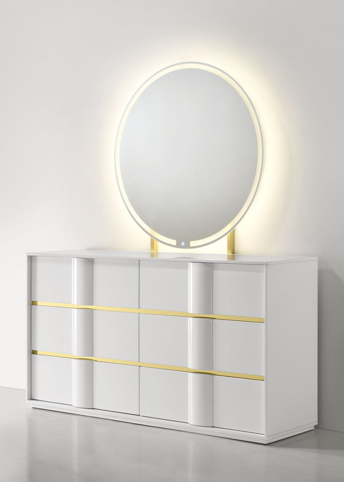 Florence - Dresser - White / Cream