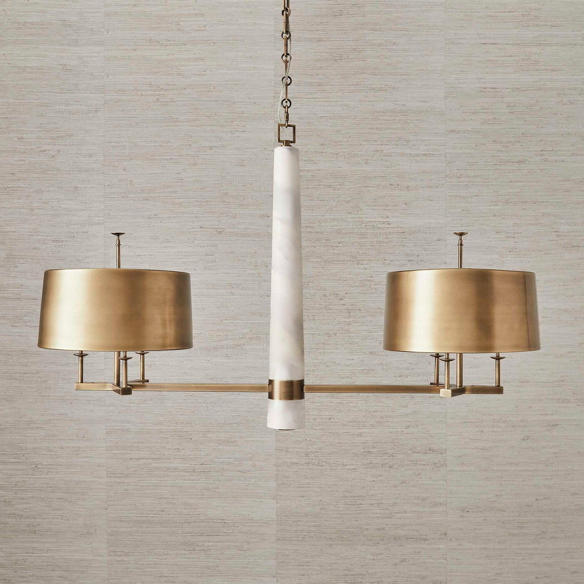 Double Shot - Pendant - Light Antique Brass