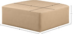 Cube - Ottoman - Tan