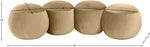 Apollo - Bench - Fabric