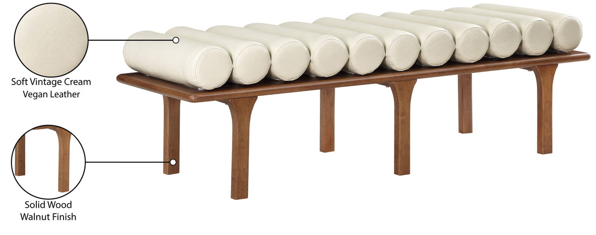 Landon - Bench With Brown Base