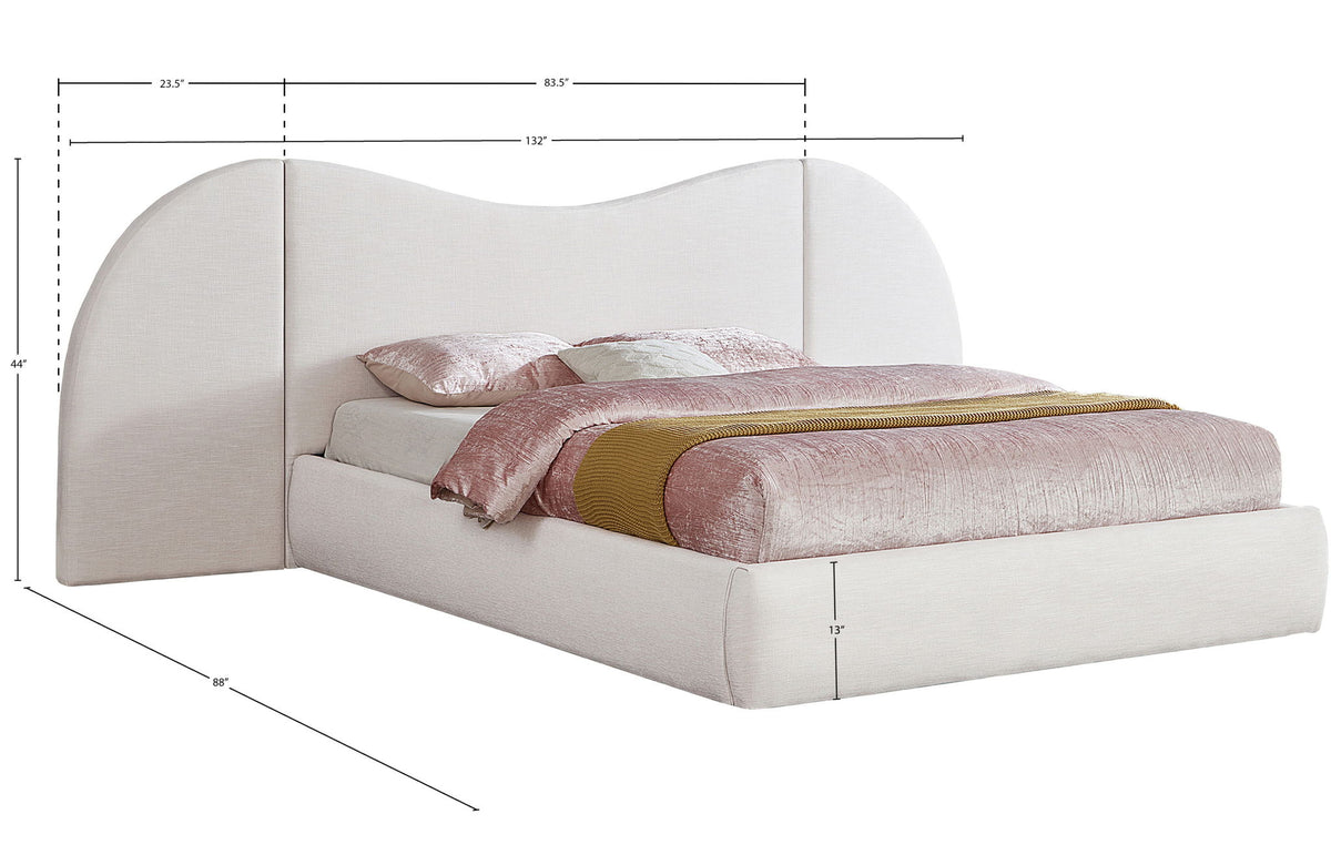 Everest - Linen Fabric Bed