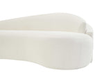 Caspian - Chenille Fabric Upholstered Loveseat