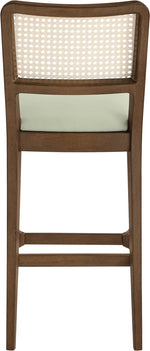 Atrium - Upholstered Bar Stool (Set of 2) - Brushed Brown Frame