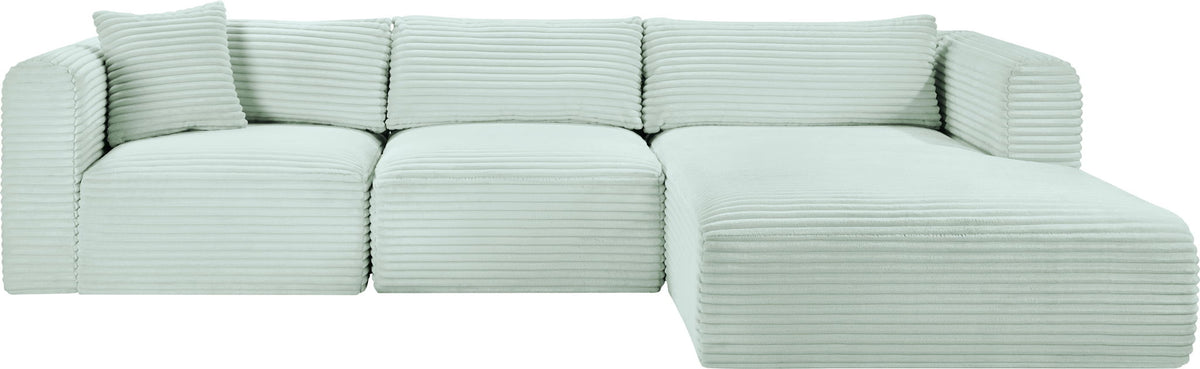 Shaggy - 3 Piece Modular Sectional