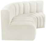 Arc - Velvet 3 Piece Sofa