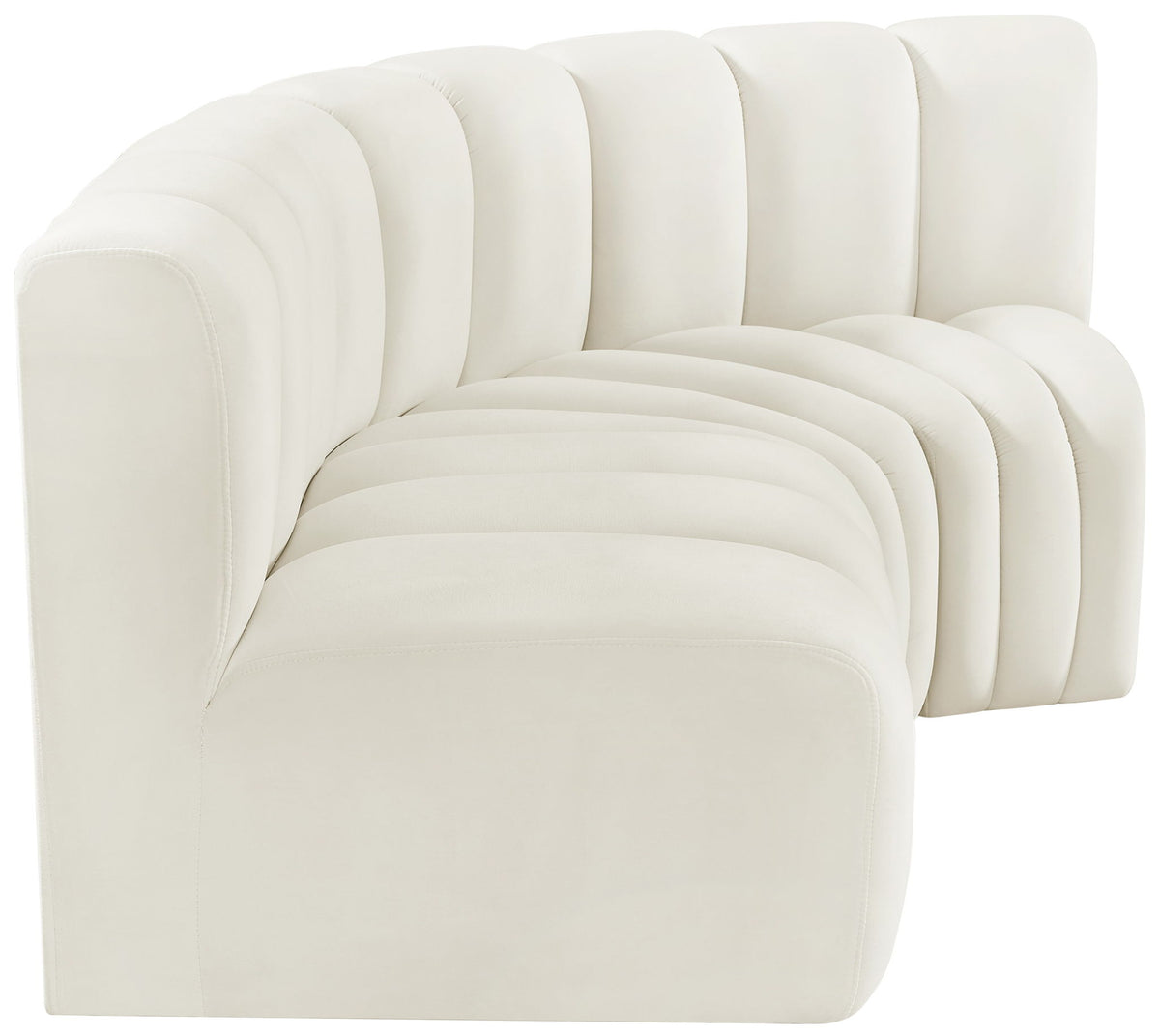 Arc - Velvet 3 Piece Sofa