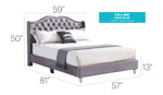 Glory Furniture - Joy - Upholstered Bed