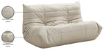 Relax - Vegan Leather 54.75" Upholstered Loveseat