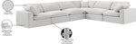 Comfy - 6 Piece Velvet Modular Corner Sectional