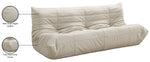 Relax - Vegan Leather 77.75" Upholstered Sofa