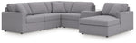 Modmax - U-Shaped Sectional - Granite