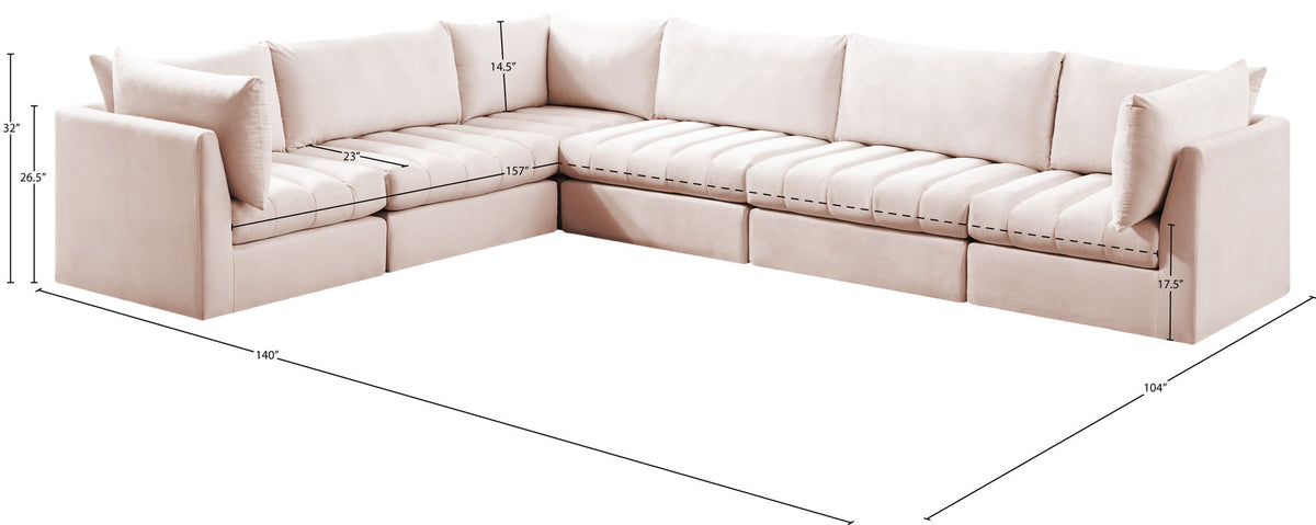 Jacob - 6 Pc. Modular Sectional
