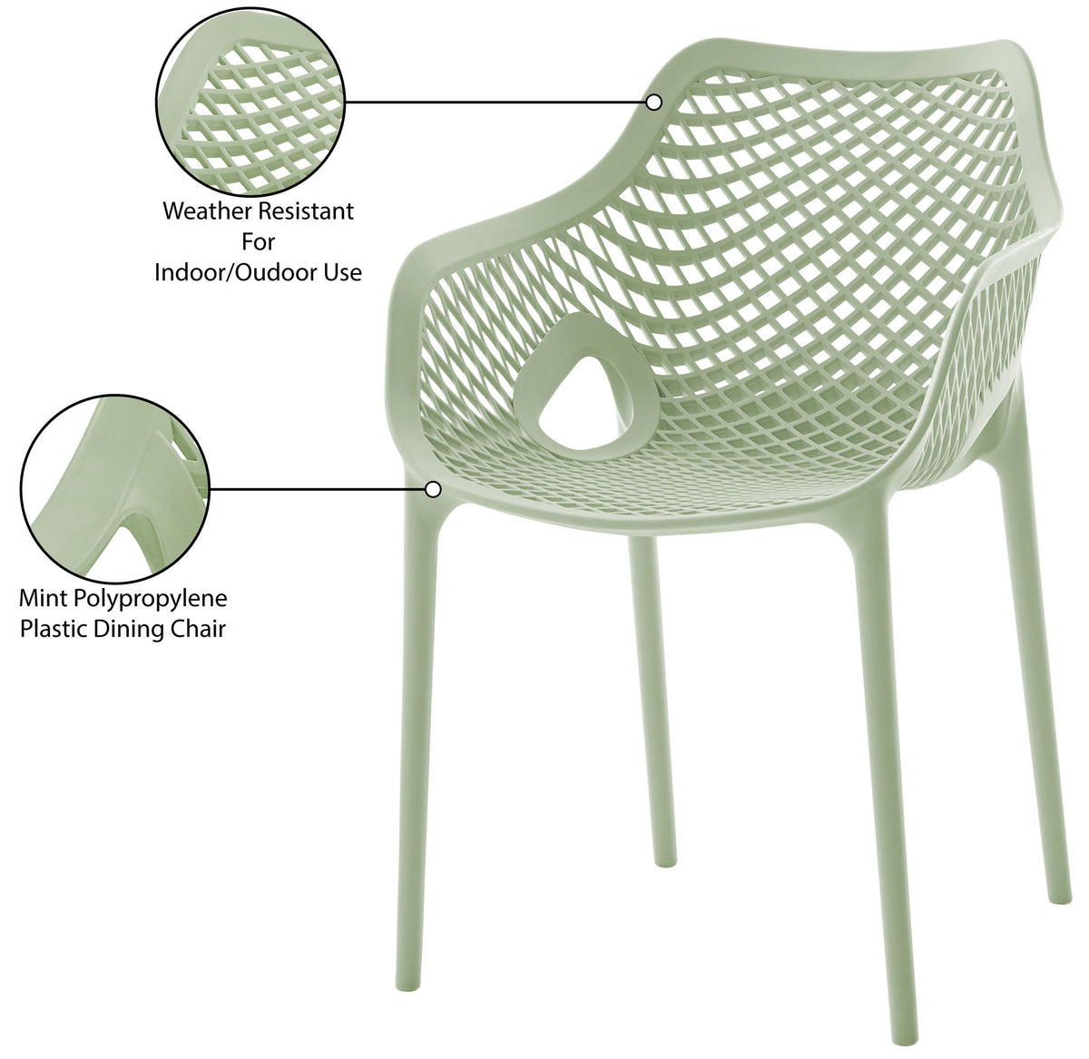 Mykonos - Outdoor Dining Chair (Set of 2)