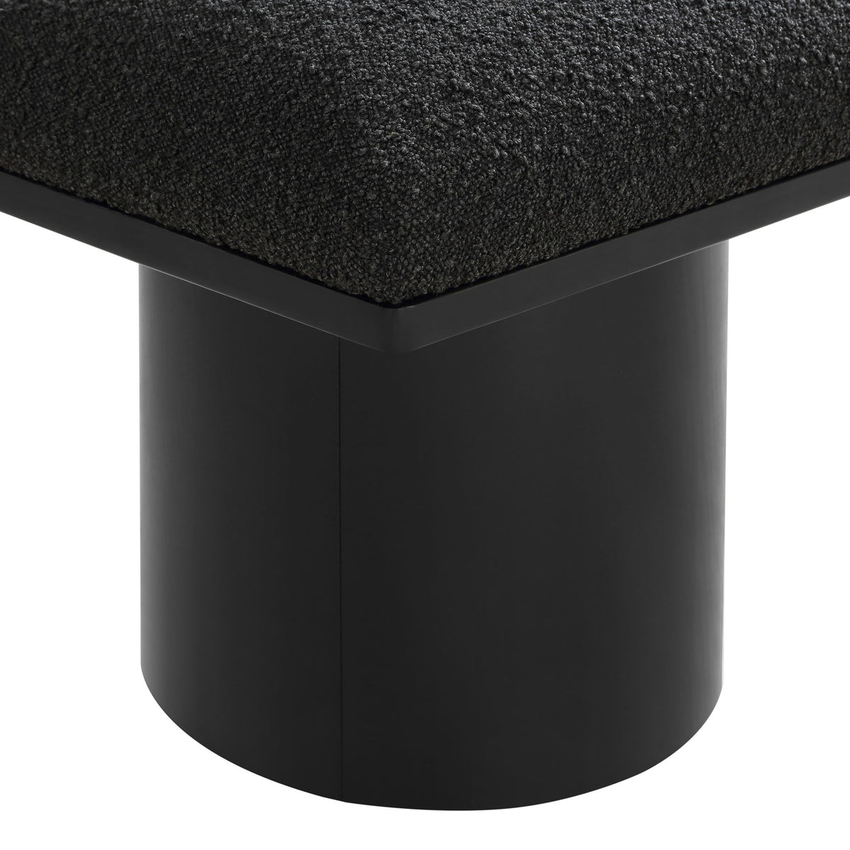 Pavilion - 5 Piece Modular Bench With Black Base