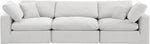 Comfy - Velvet Modular Sofa 3 Seats