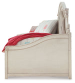 Realyn - Twin Day Bed With Storage - Chipped White