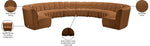 Infinity - 10 Piece Modular Sectional - Saddle