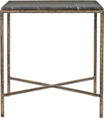 Valen - Marble And Iron Table