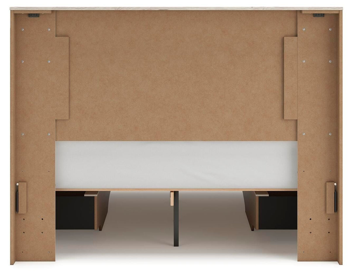 Lawroy - Panel Bed With Storage