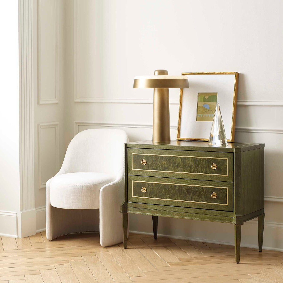 Green With Envy - 2 Drawer Chest - Green