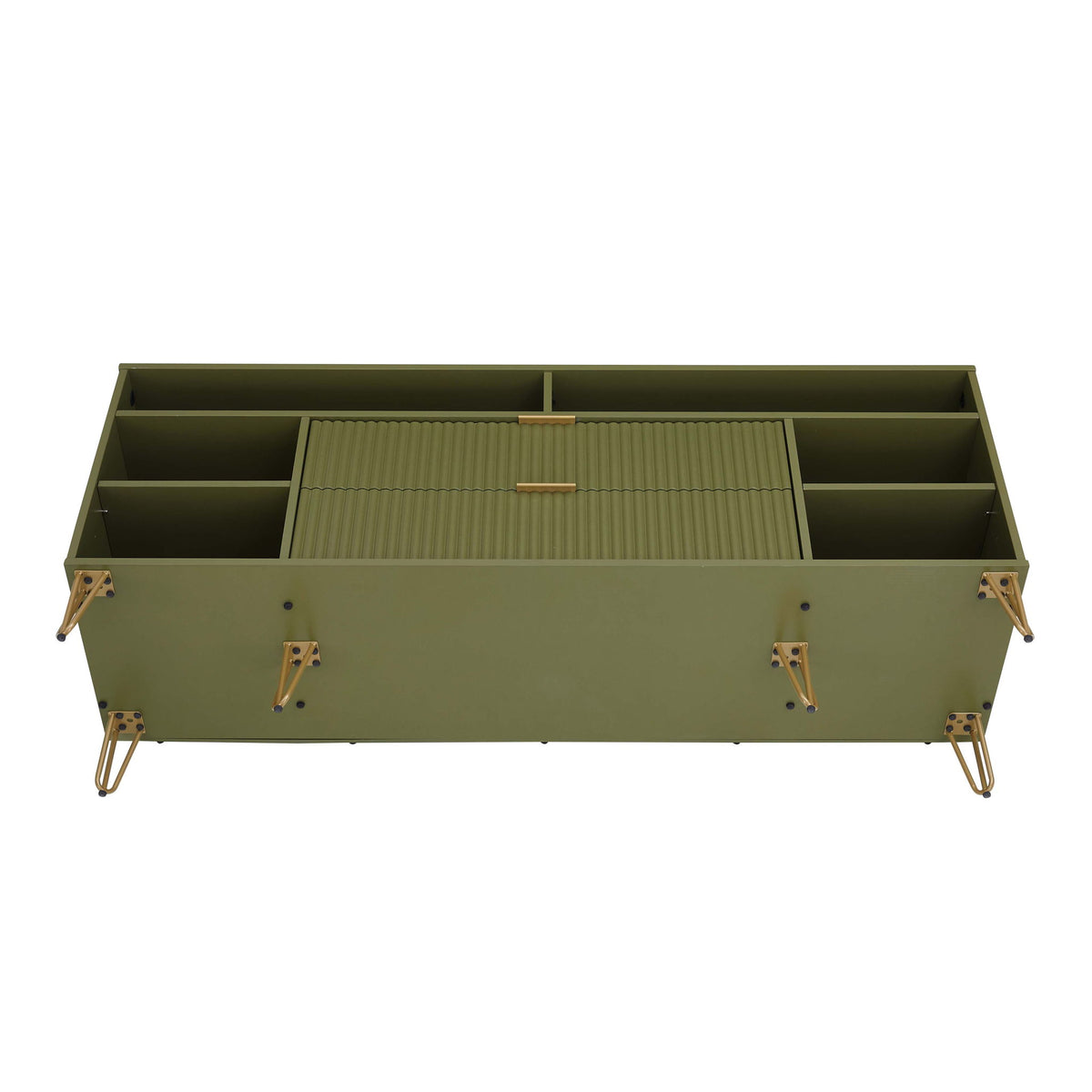 Manhattan Dumbo - Fluted TV Stand