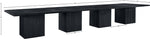 Belinda - Modular Dining Table - Black