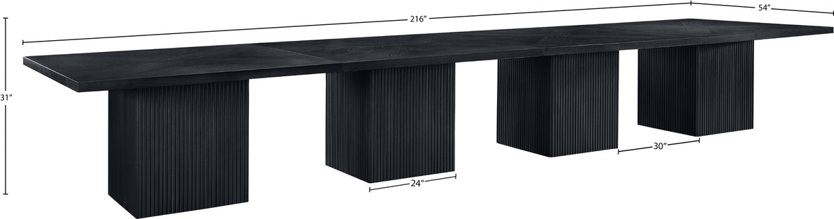 Belinda - Modular Dining Table - Black