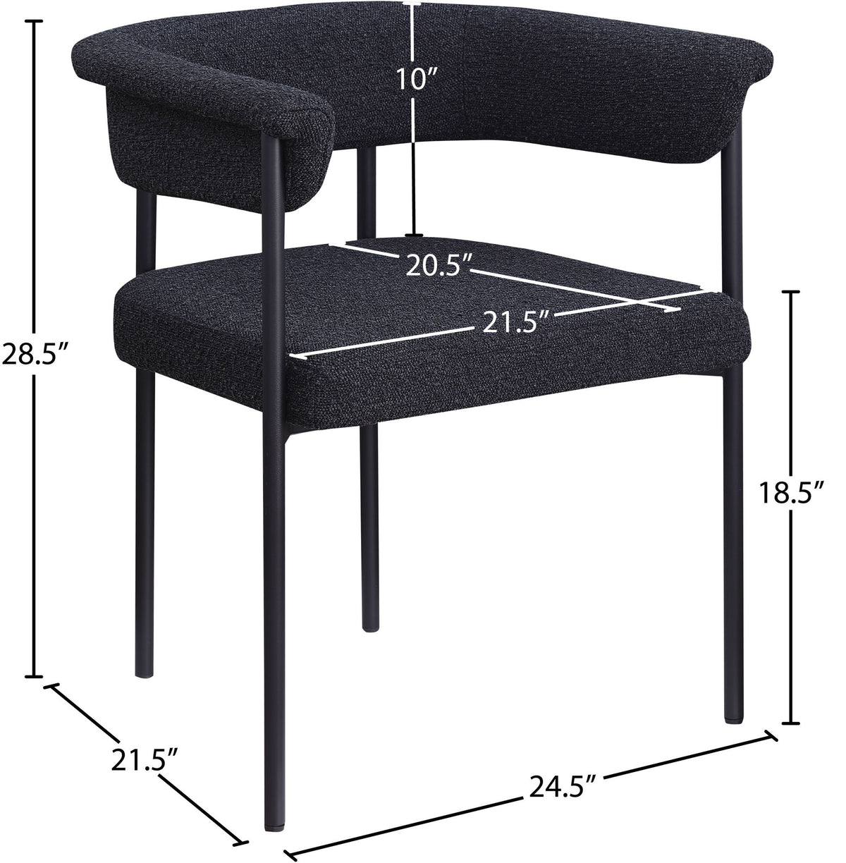 Malin - Boucle Dining Chair (Set of 2)