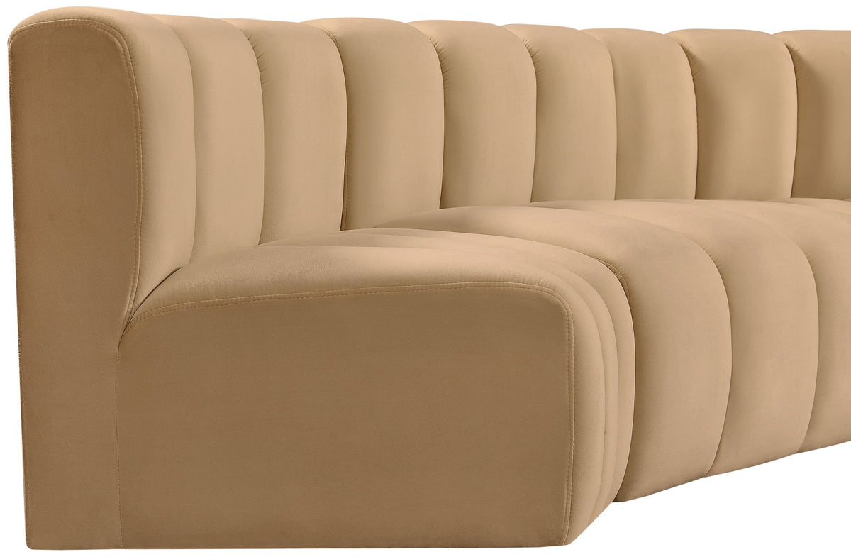 Arc - Velvet 4 Piece Sofa