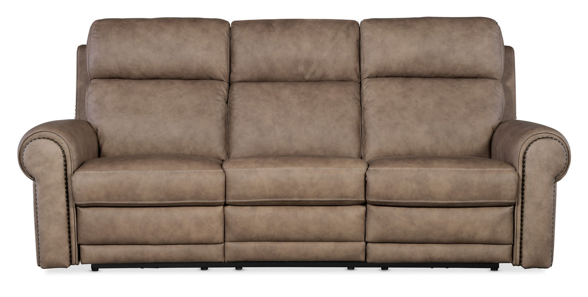 MS - Duncan Power Sofa With Power Headrest & Lumbar