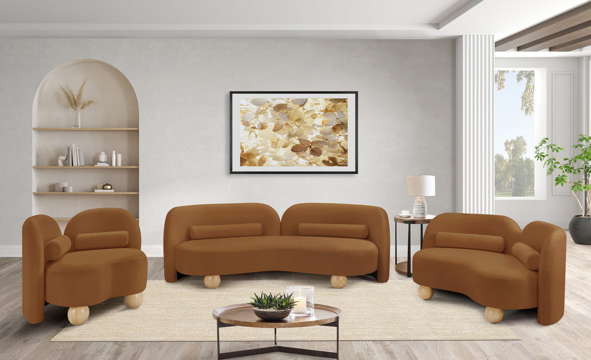 Daphne - Velvet Loveseat
