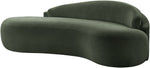 Caspian - Chenille Fabric Upholstered Loveseat