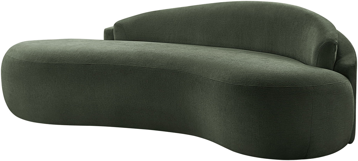 Caspian - Chenille Fabric Upholstered Loveseat